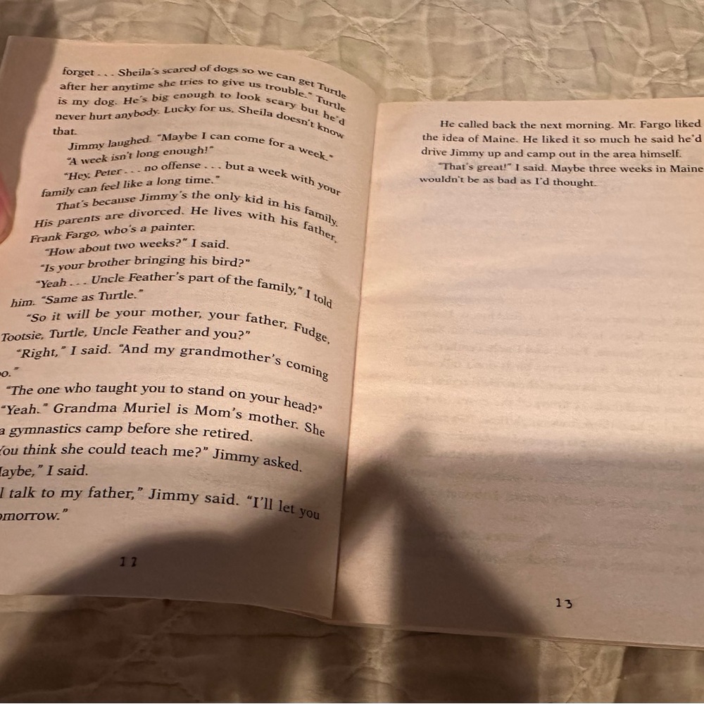 Judy Blume Fudge-a-Mania Book - Picture 4 of 7